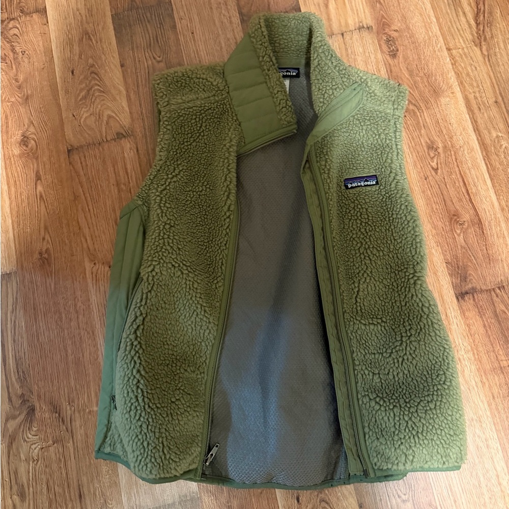Patagonia Green Fleece Vest
